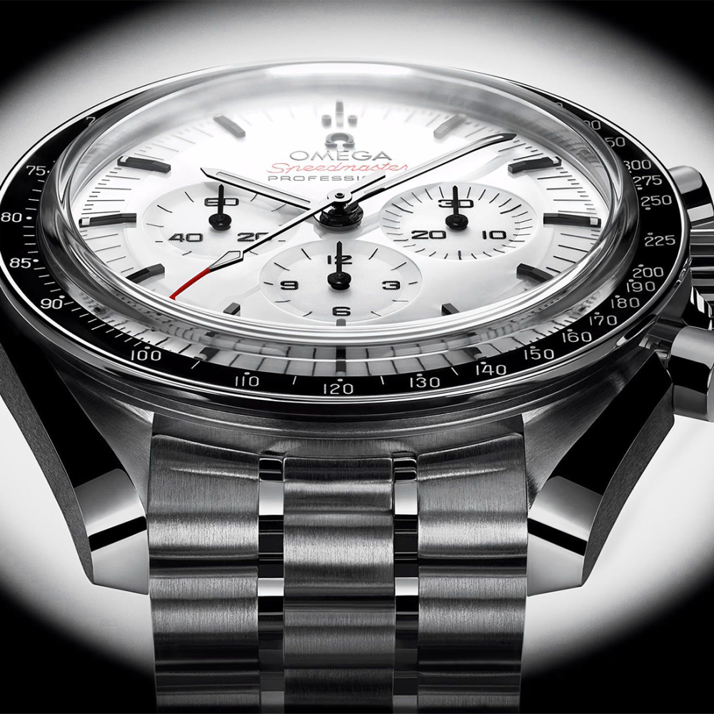 Omega Speedmaster Moonwatch Professional Chronograph White Dial Men's Watch 310.30.42.50.04.001-thumb-6
