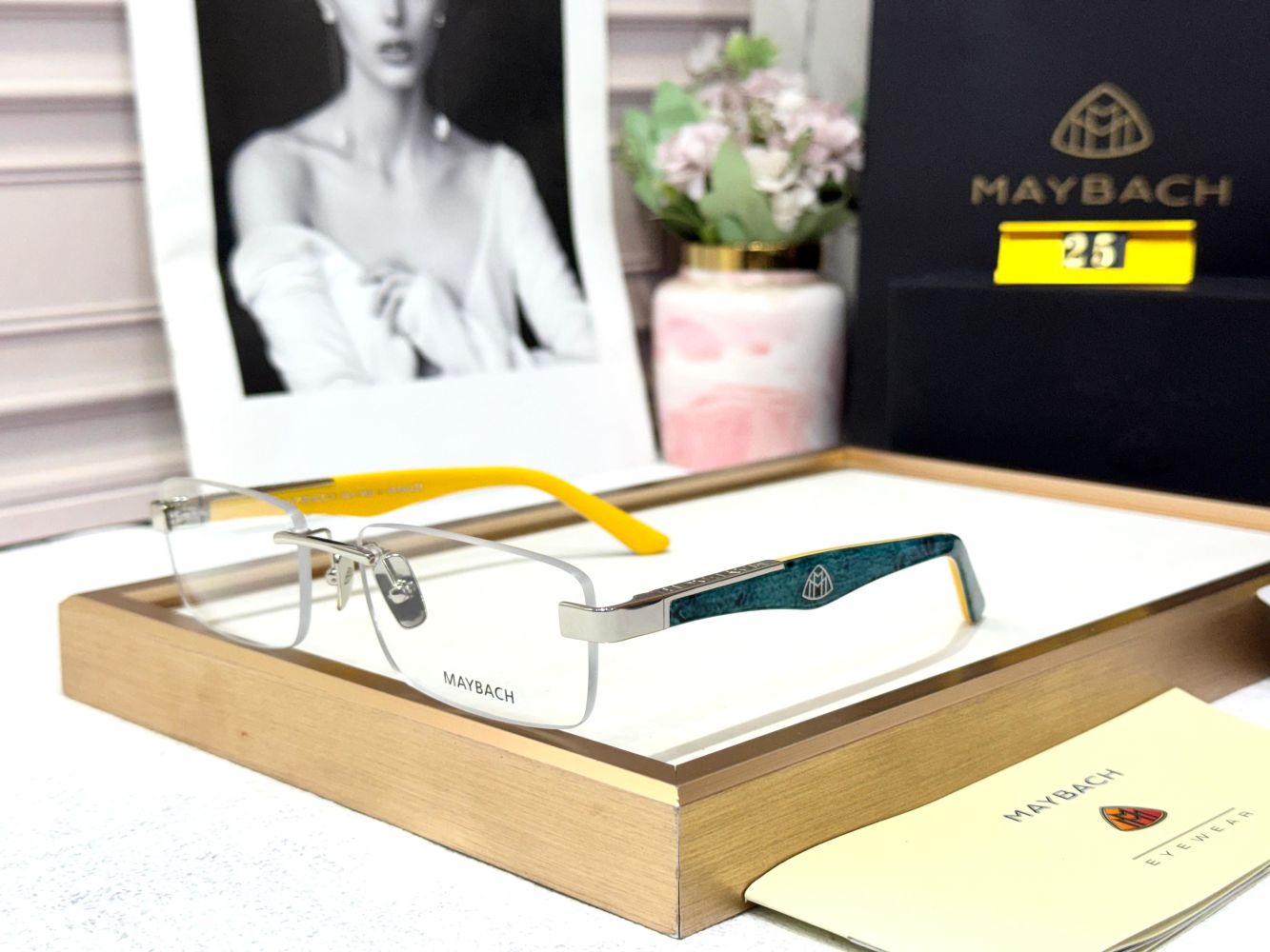 Maybach Blue Luxury Sunglasses-4