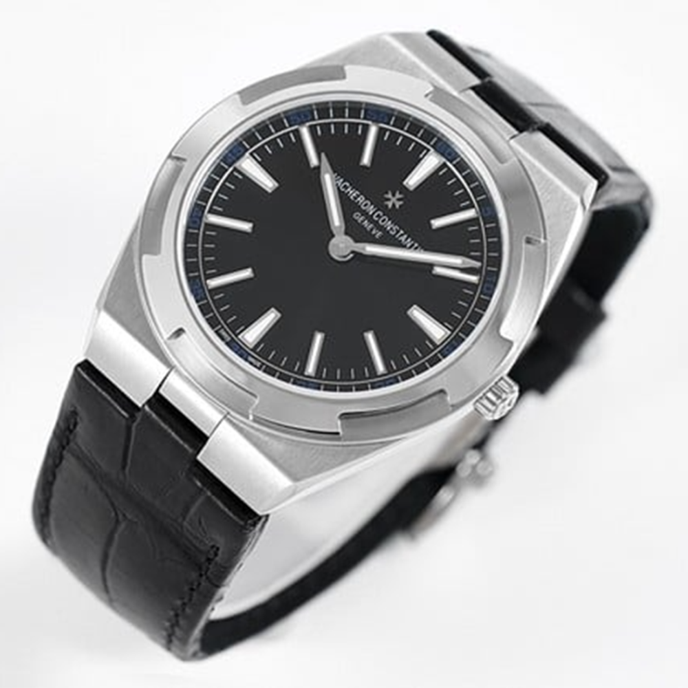 Vacheron Constantin Overseas Black Dial, Rubber Strap 4500V/110A-B483 Self-Winding Watch-1