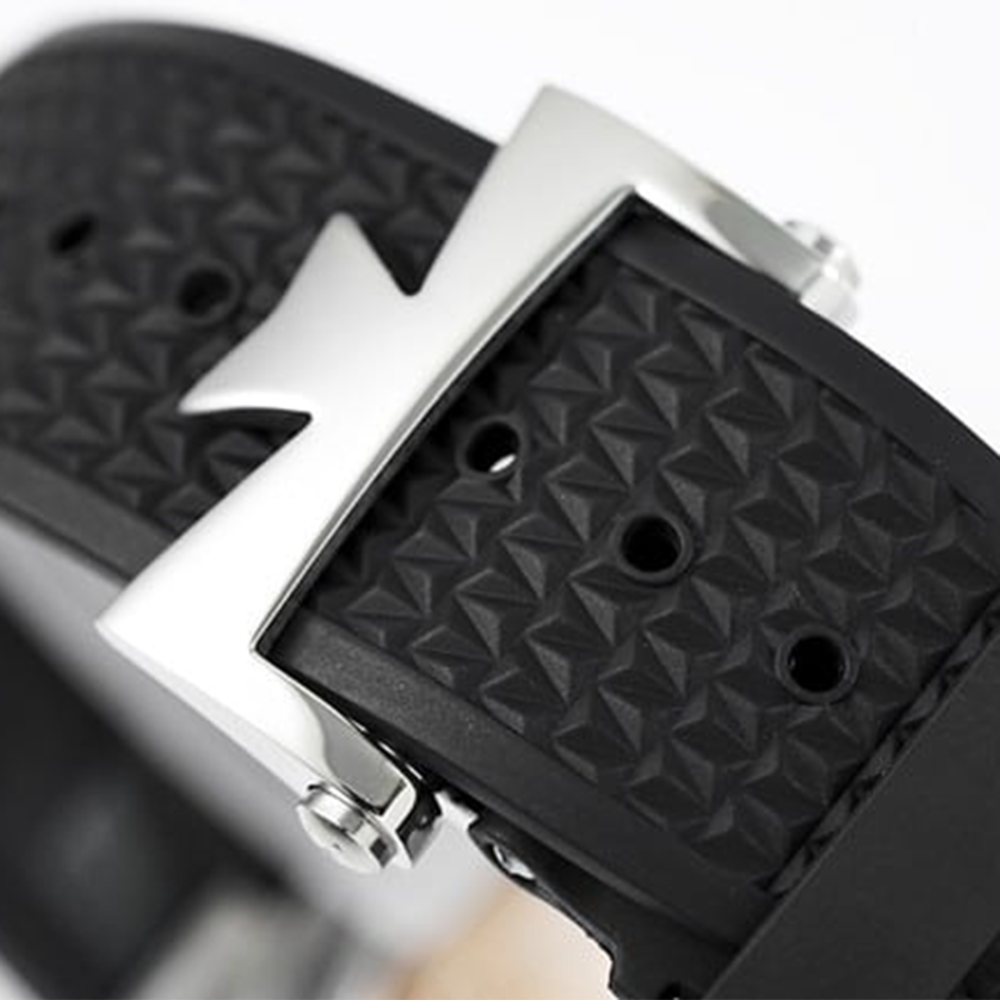 Vacheron Constantin Overseas Black Dial, Rubber Strap 4500V/110A-B483 Self-Winding Watch-7