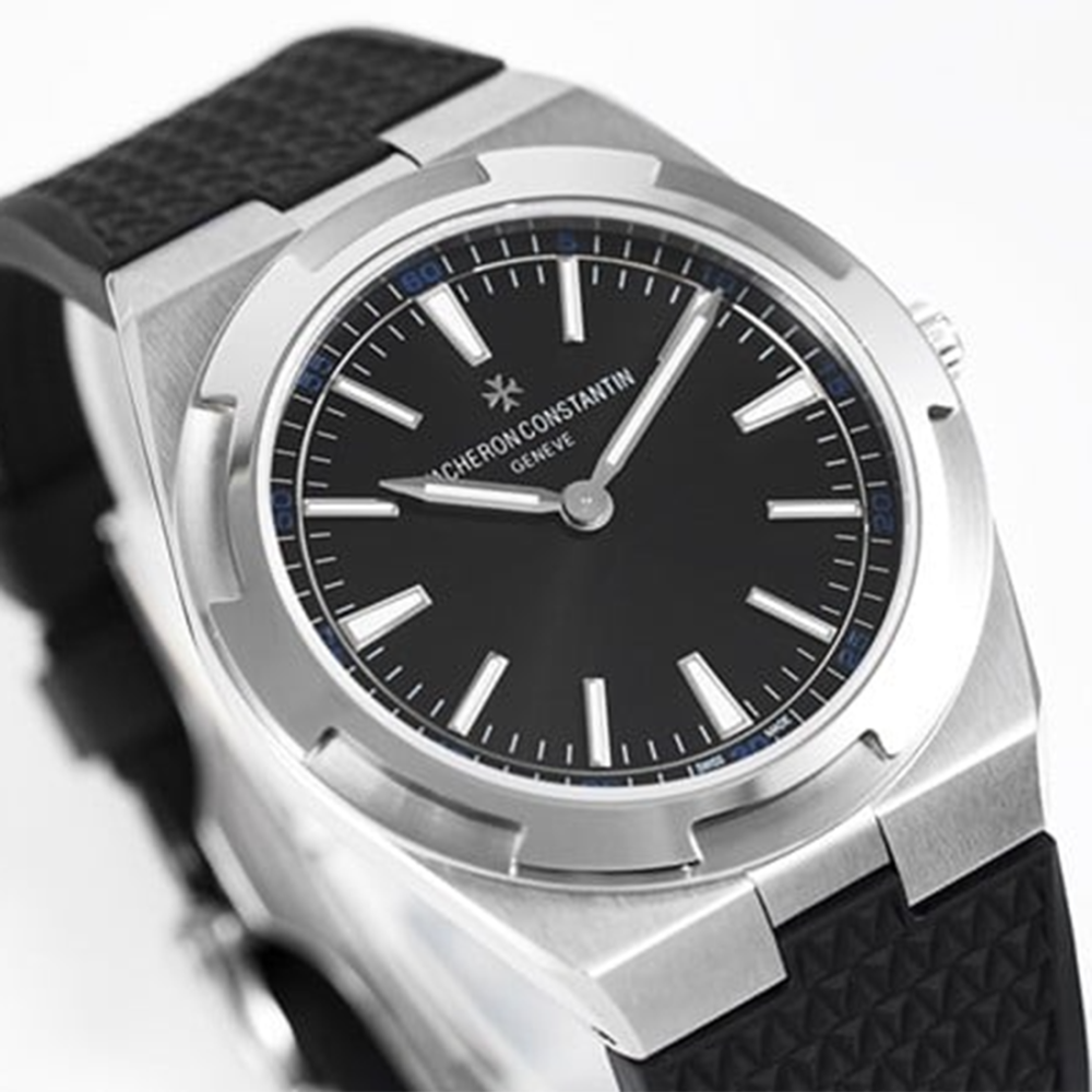 Vacheron Constantin Overseas Black Dial, Rubber Strap 4500V/110A-B483 Self-Winding Watch-2