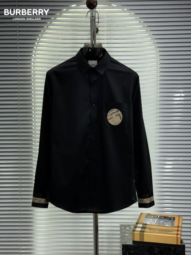 Burberry Black Premium Quality Shirt-thumb-0