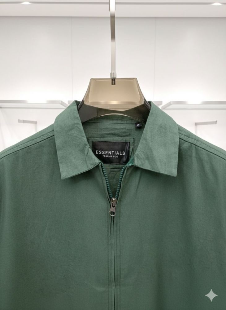 Essentials Green Premium Quality Shirt-3