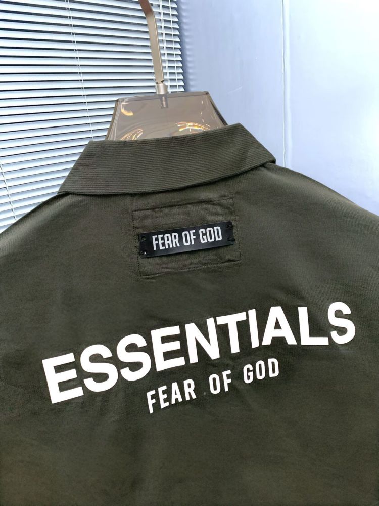 Essentials Olive Green Premium Quality Shirt-3