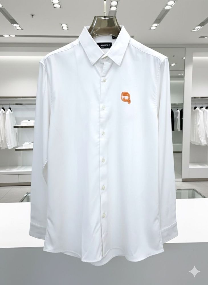 Karl Lagerfeld White Premium Quality Shirt-2