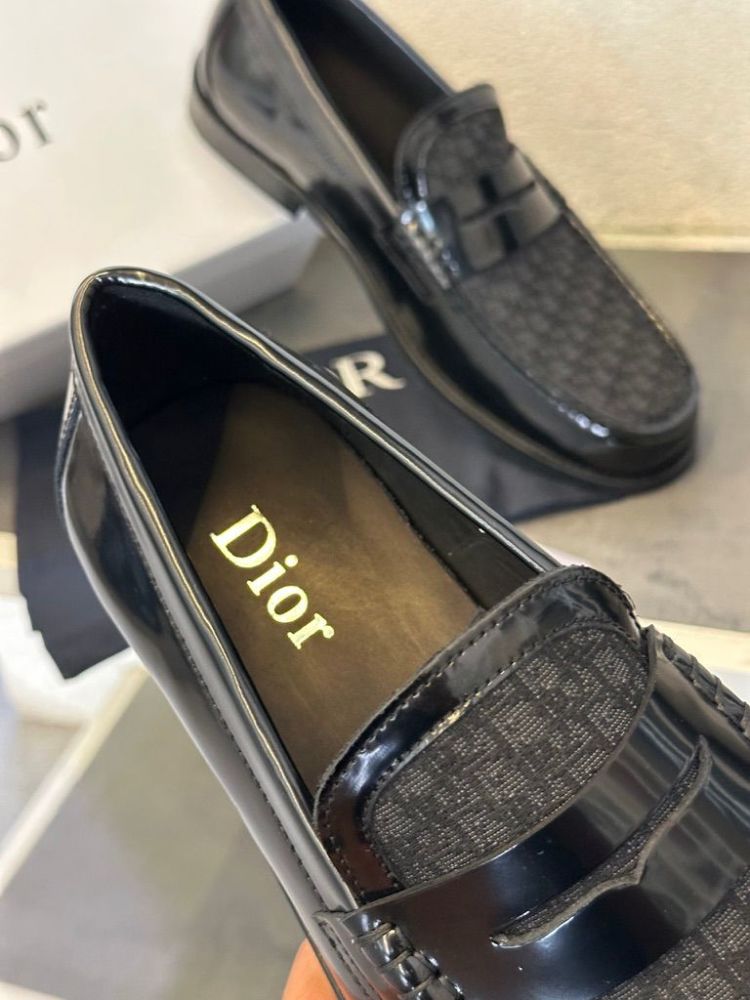 Dior Black Premium Quality Loafers-2