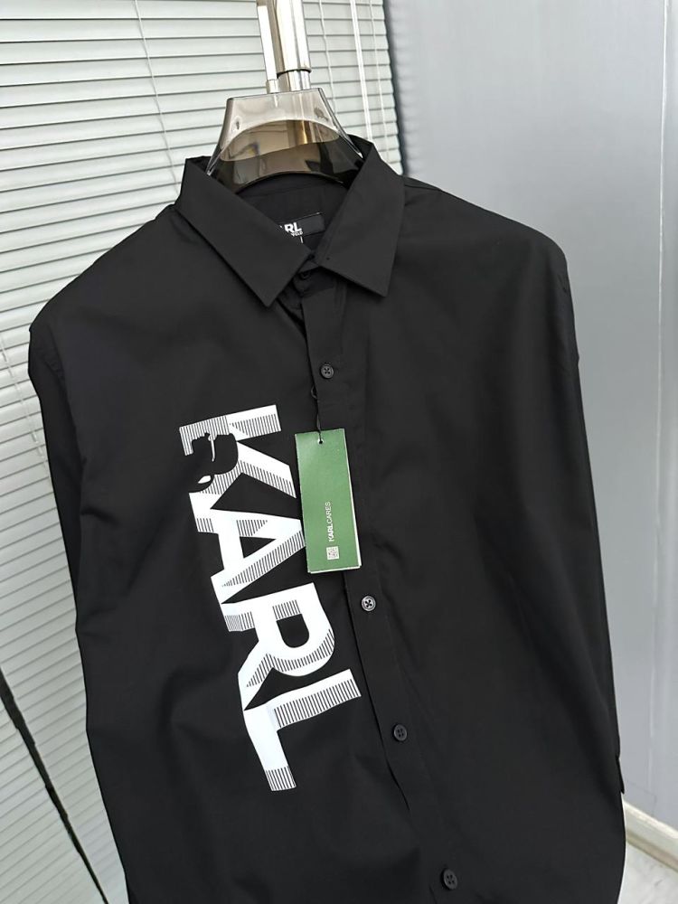 Karl Lagerfeld Black Premium Quality Shirt-3