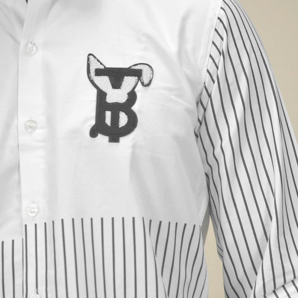 Burberry TB Embroidered White Premium Shirt-4