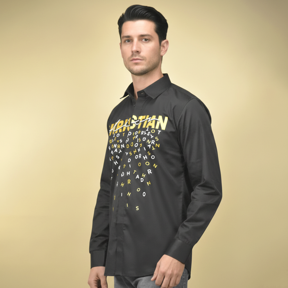 Dior Black Premium Quality Shirt-thumb-0