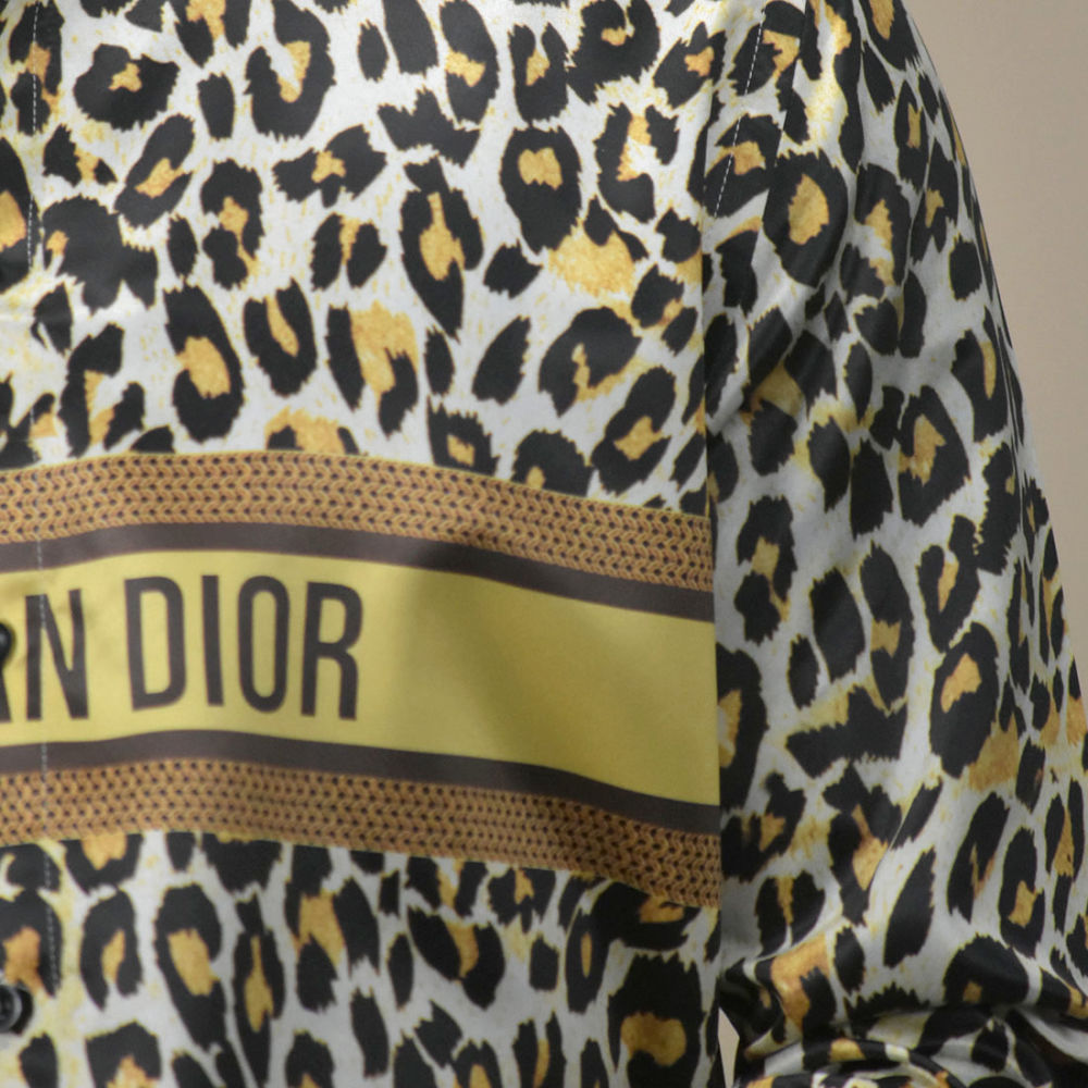 Dior Cheetah Printed Premium Quality Shirt-4