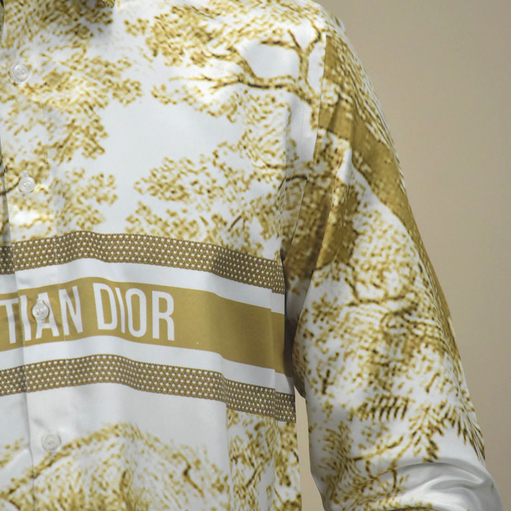 Dior Lion Printed Premium Quality Shirt-4