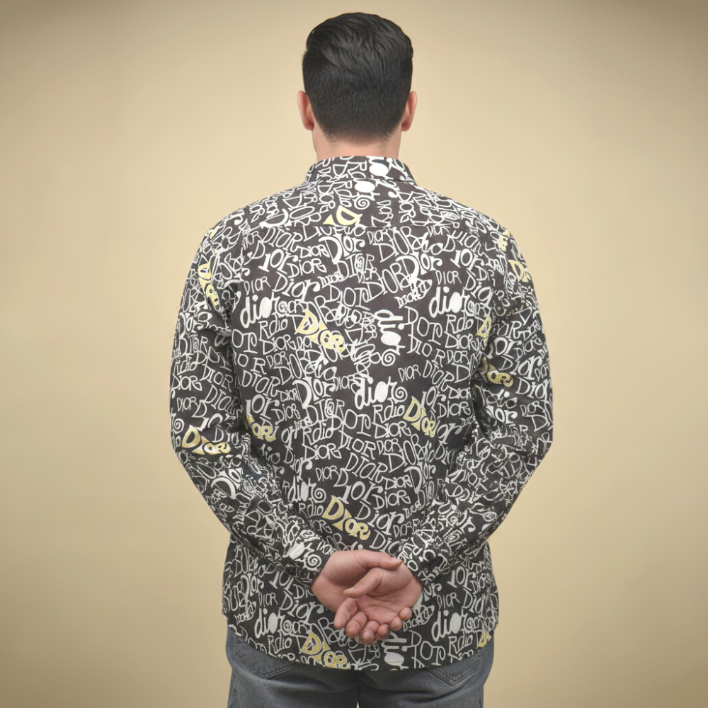 Dior Black Premium Quality Shirt-3