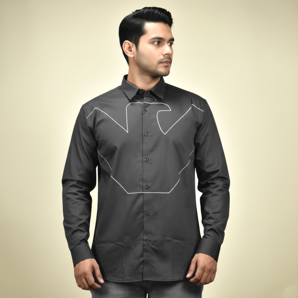 Emporio Armani Black Premium Quality Shirt-1