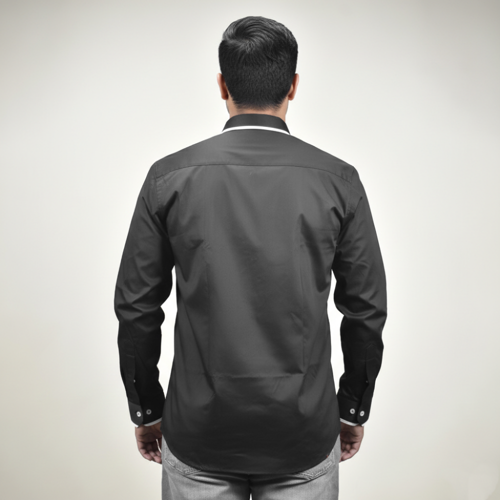 Balmain Black Premium Quality Shirt-3