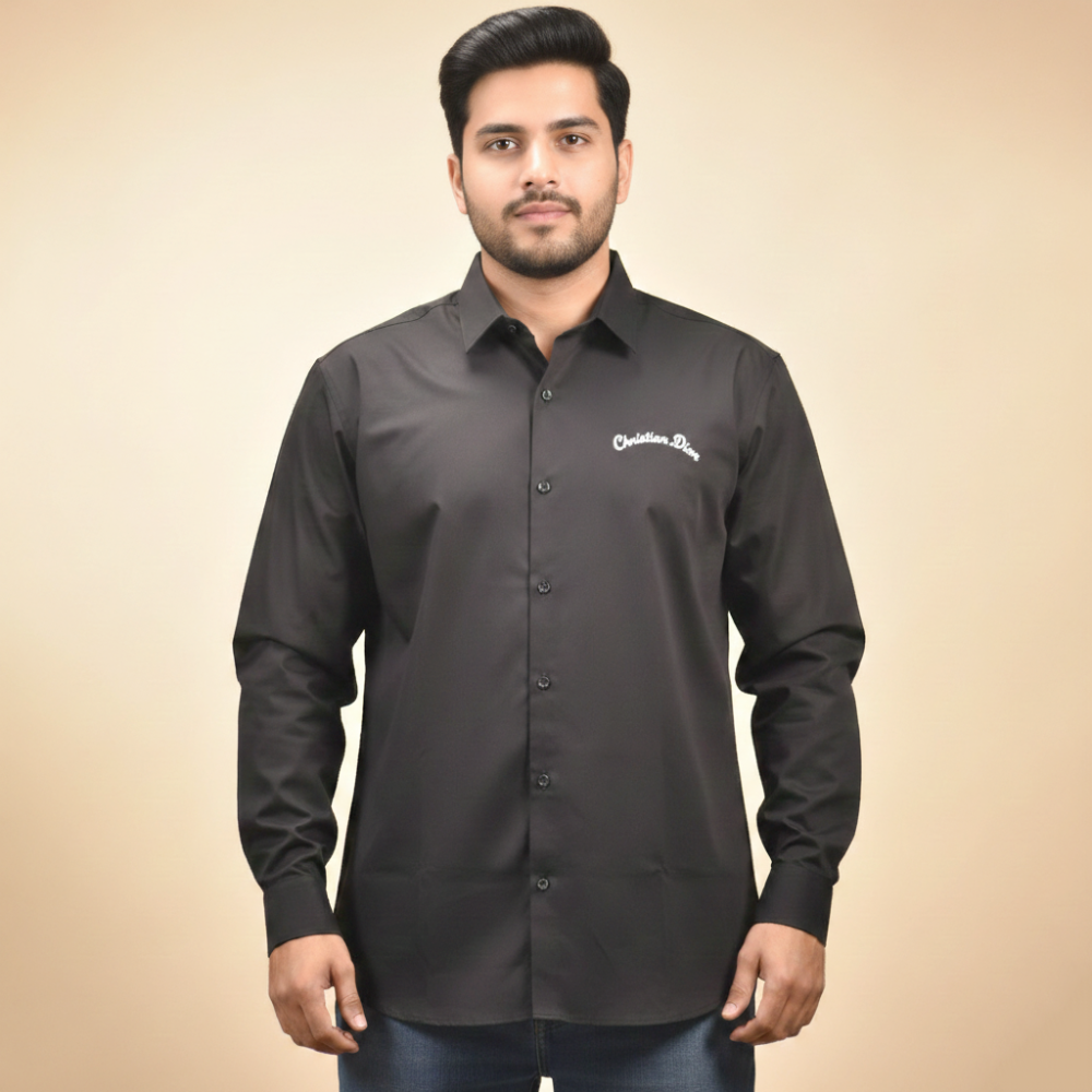 Dior Black Premium Quality Shirt-1