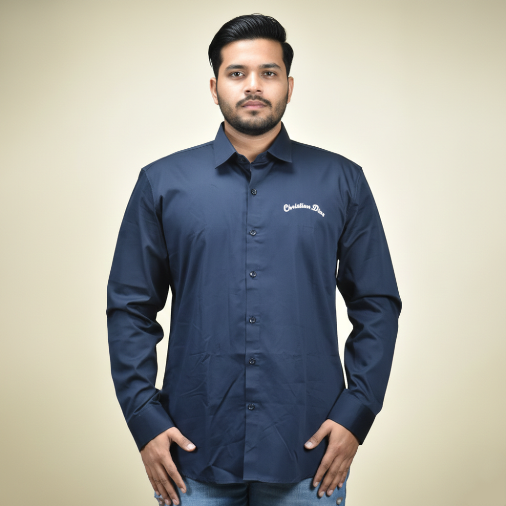 Dior Blue Premium Quality Shirt-1