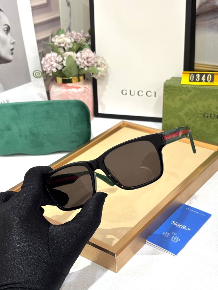 Gucci Green Luxury Sunglasses-1