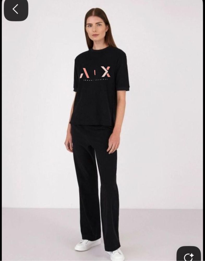 Armani Exchange Black Premium Quality Co-ord Set-3