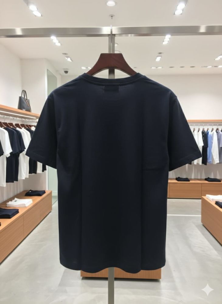 Ami Black Premium Quality Heart Logo T-shirt-3