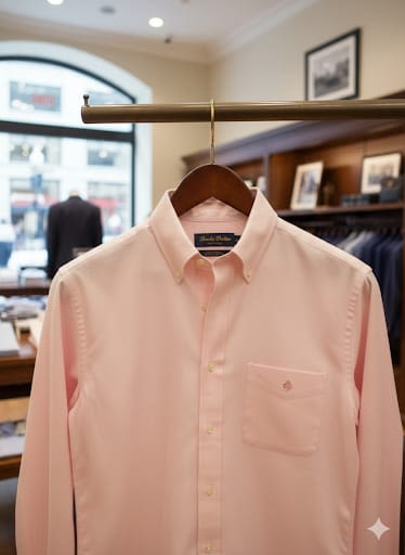 Brooks Brothers Pink Premium Cotton Shirt-2