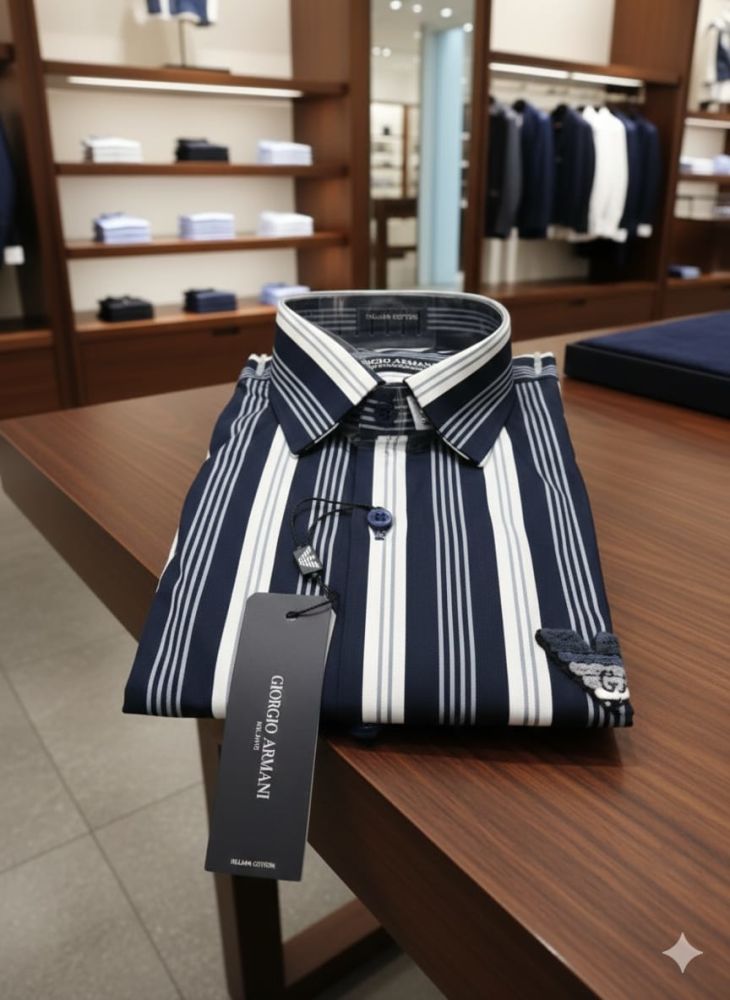 Emporio Armani Black Premium Quality Shirt-1