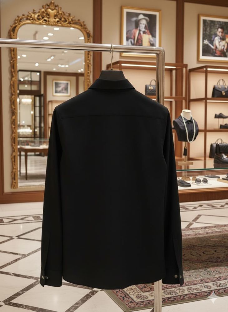 Gucci Black Premium Quality Cotton Shirt-3