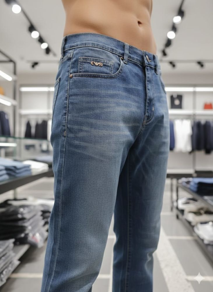 Emporio Armani Light Blue Premium Quality Jeans-3