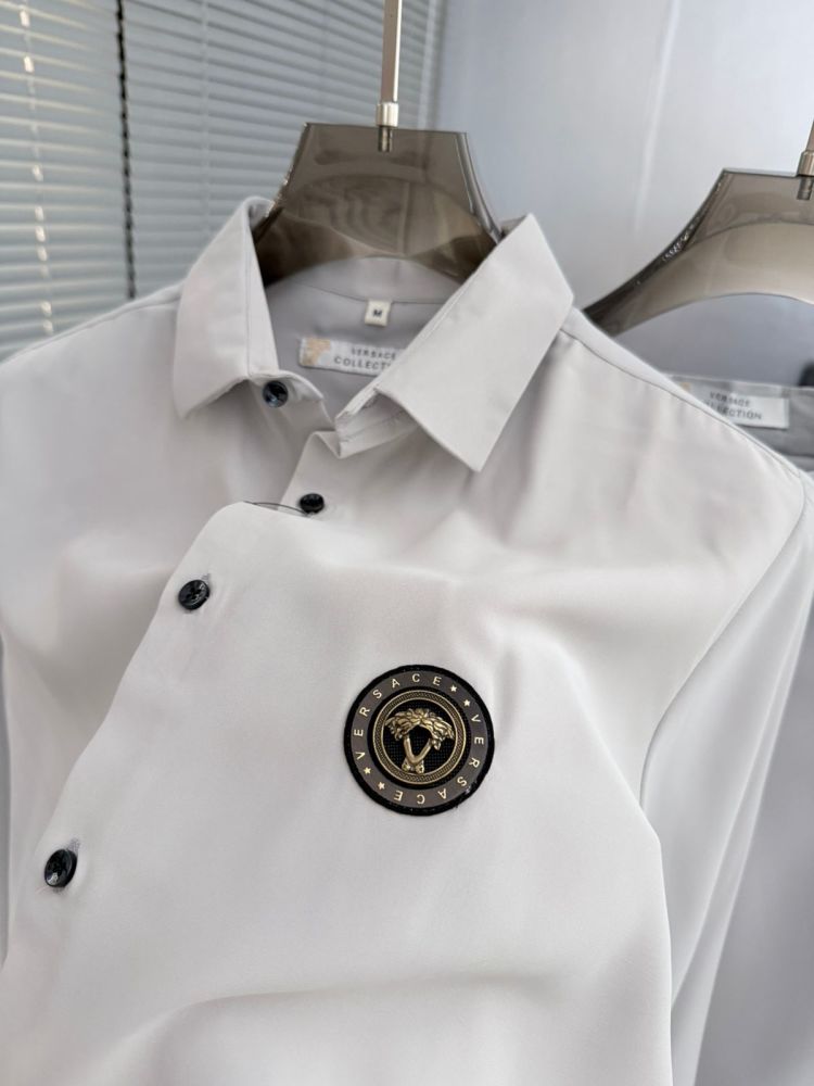 Versace White Premium Quality Shirt & Trouser Combo-4