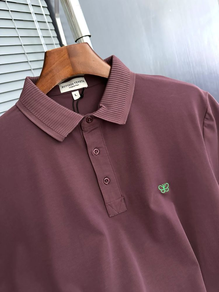 Bottega Veneta Wine Bee Emboided Premium T-shirt-3