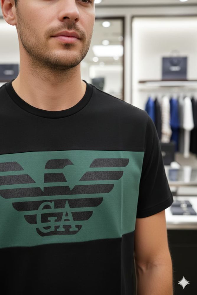 Giorgio Armani Black Premium Quality T-shirt-1