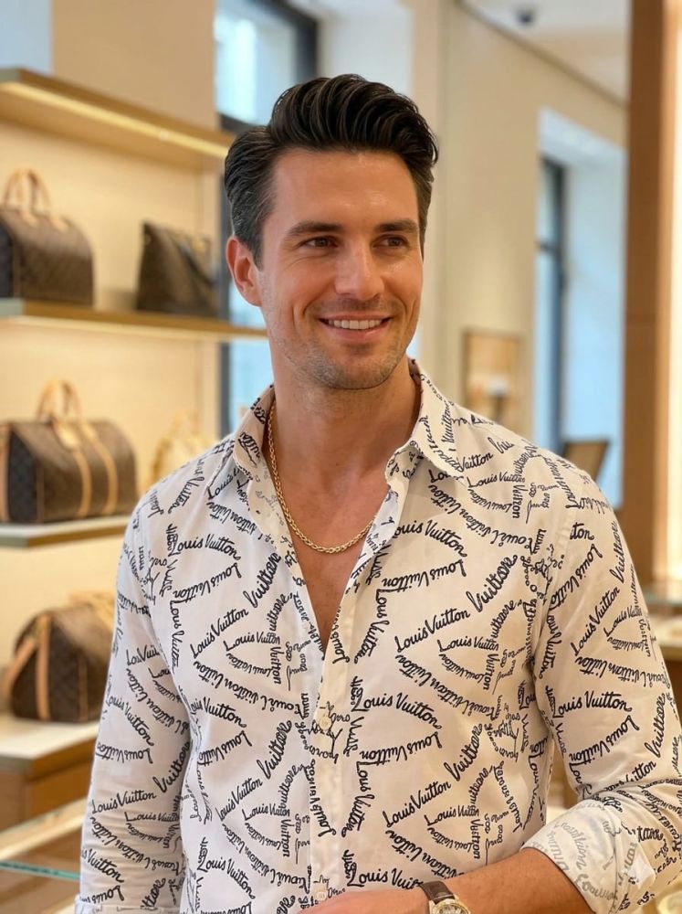 Louis Vuitton Monogram White Premium Cotton Shirt-1