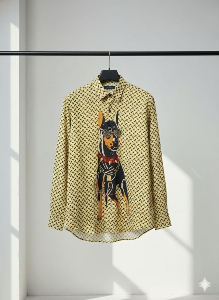 Burberry Brown Premium Quality Shirt-1