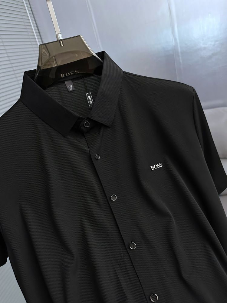 Hugo Boss Black Premium Quality Short Sleeve Shirt-thumb-2