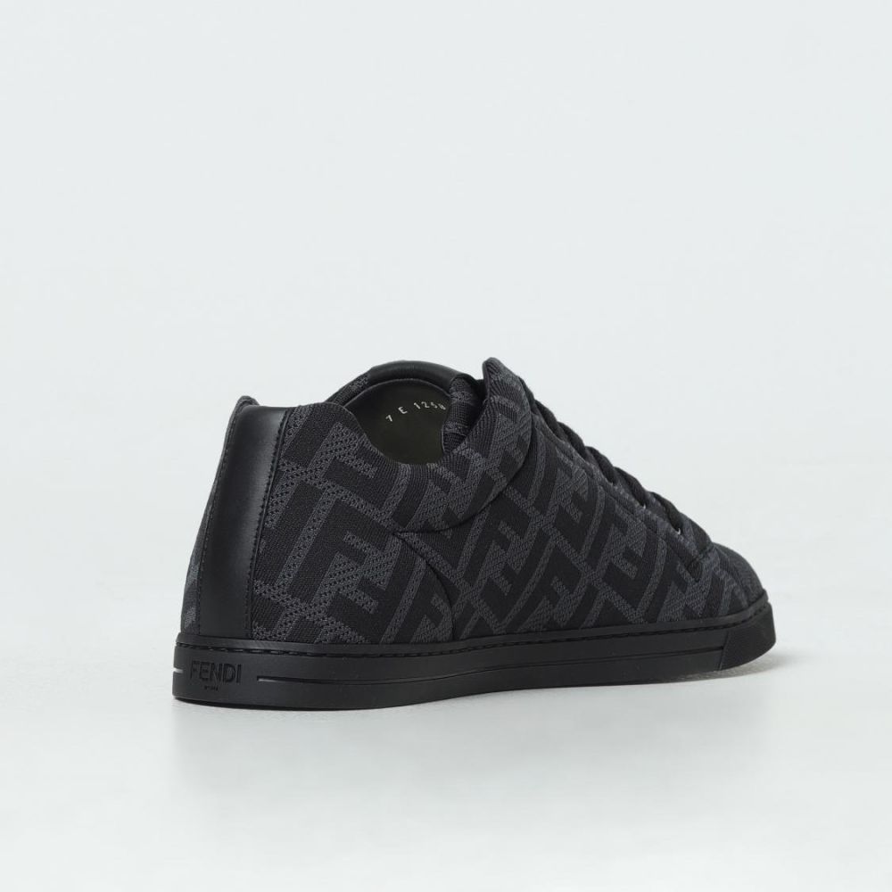 Fendi Roma Black Premium Low-tops Sneakers-3