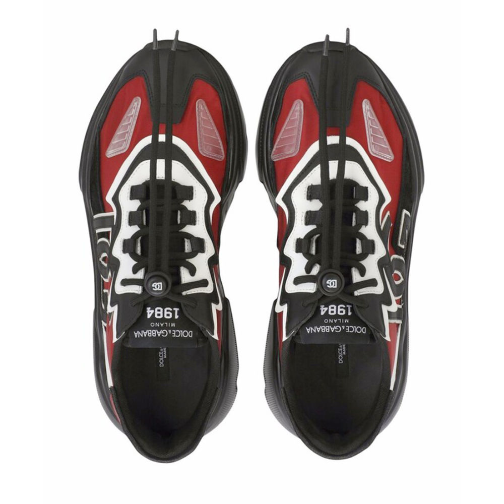 Dolce & Gabbana Black & Red Premium Daymaster Sneaker-3