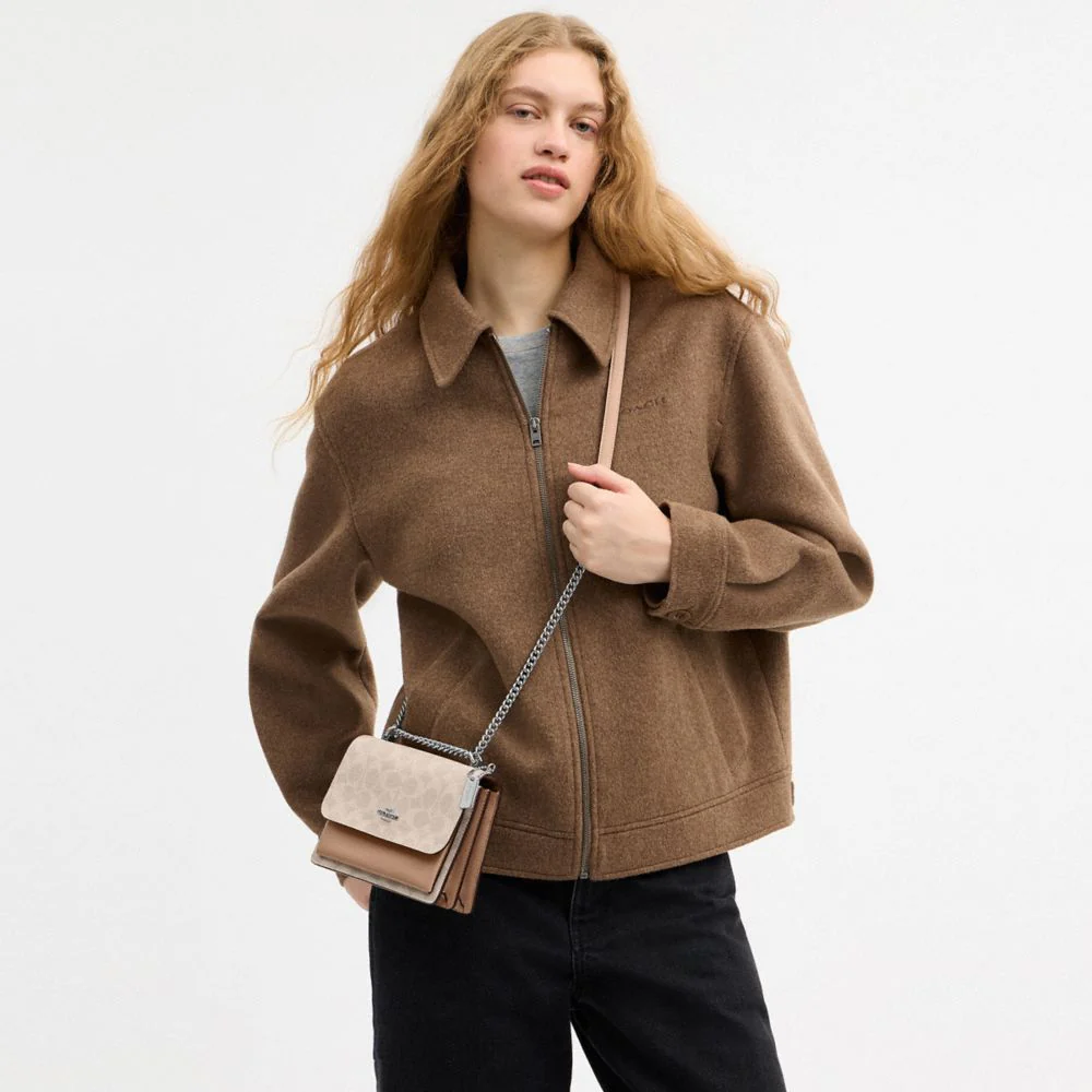 Coach Klare Town Cream Sling Bag-4