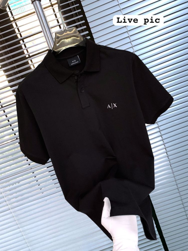 Armani Exchange Black Premium Quality T-Shirt-1