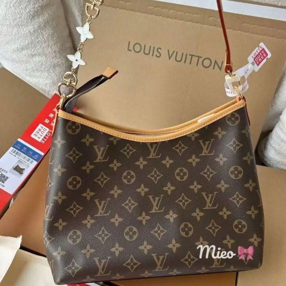 Louis Vuitton Carryall Brown Shoulder Bag-1