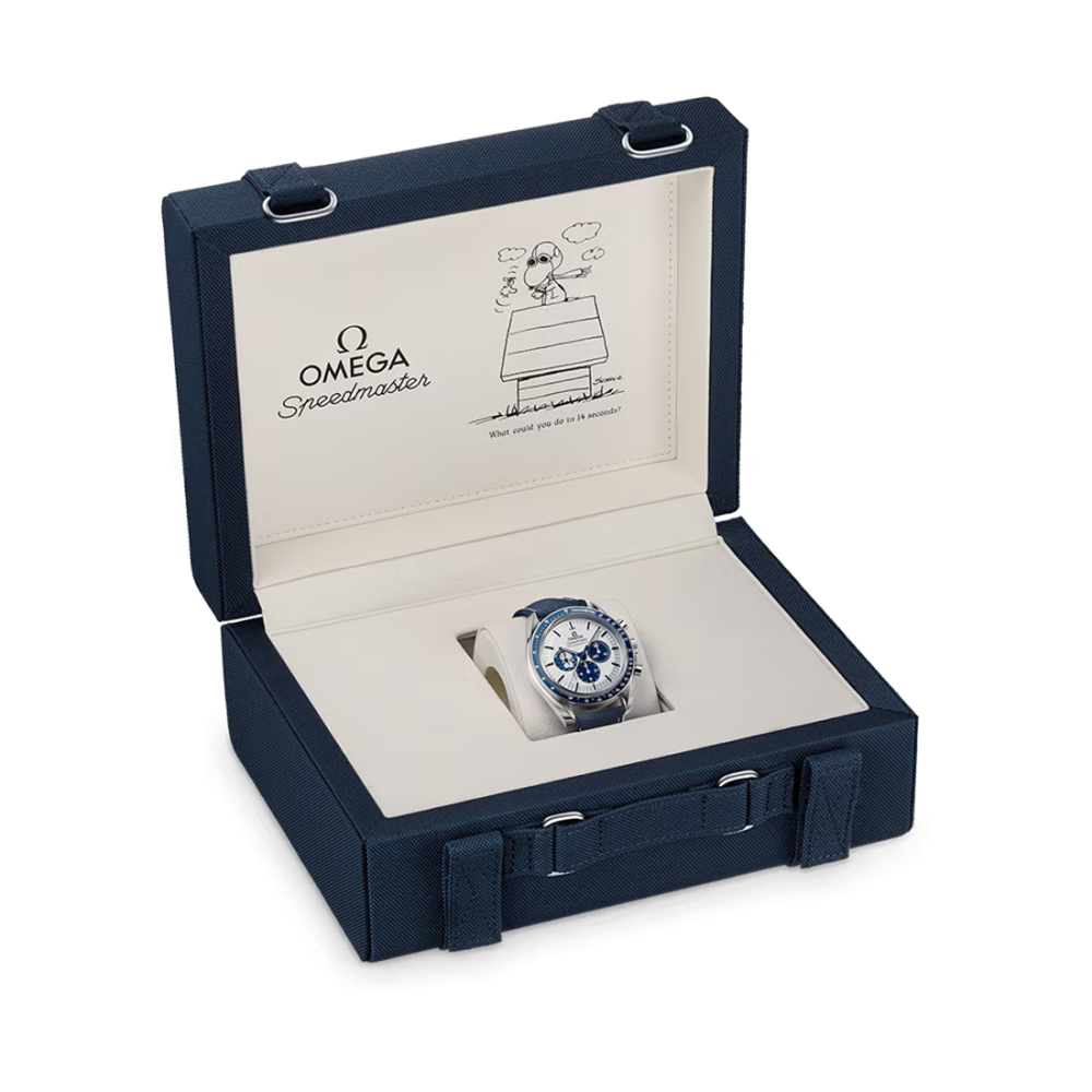 Omega Speedmaster "Silver Snoopy Award" 50th Anniversary Watch 310.32.42.50.02.001-7