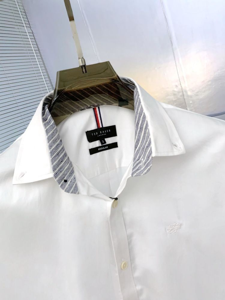 Ted Bekar White Premium Quality Shirt-3