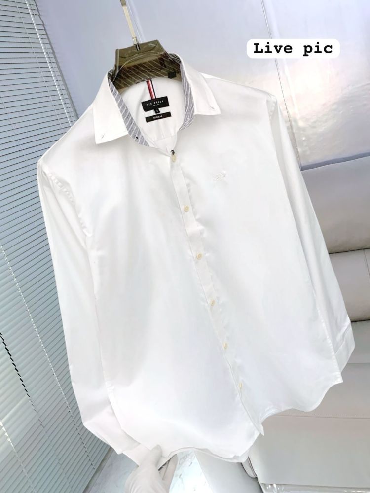 Ted Bekar White Premium Quality Shirt-2