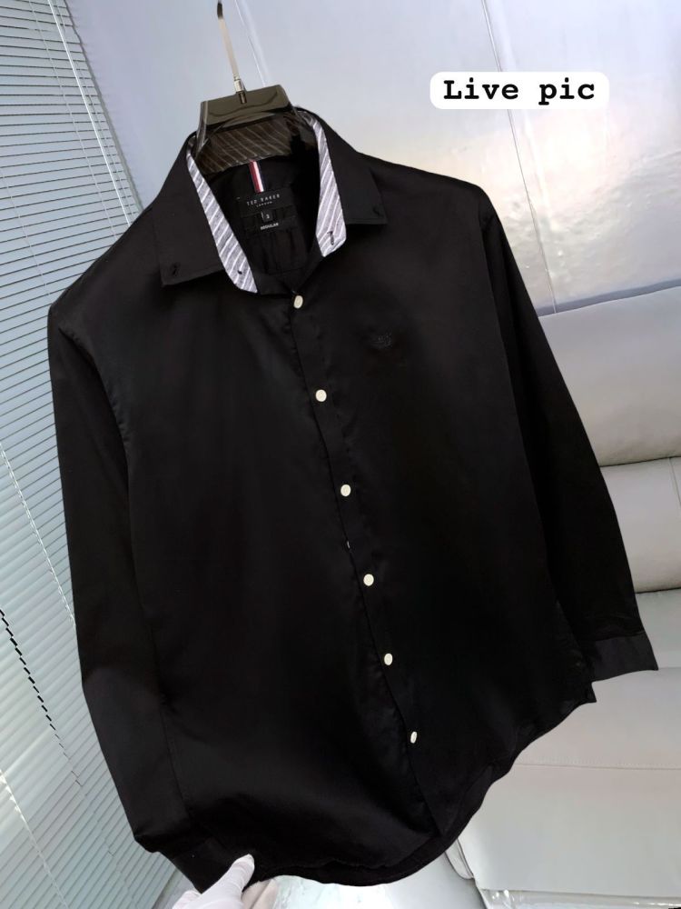 Ted Bekar Black Premium Quality Shirt-1