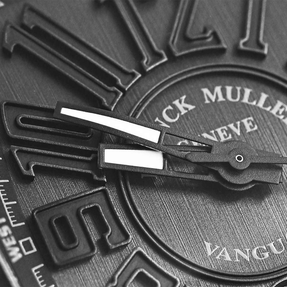 Franck Muller Men's Vanguard Black Leather Band Automatic Watch V45 SC DT CARBON.NR-2