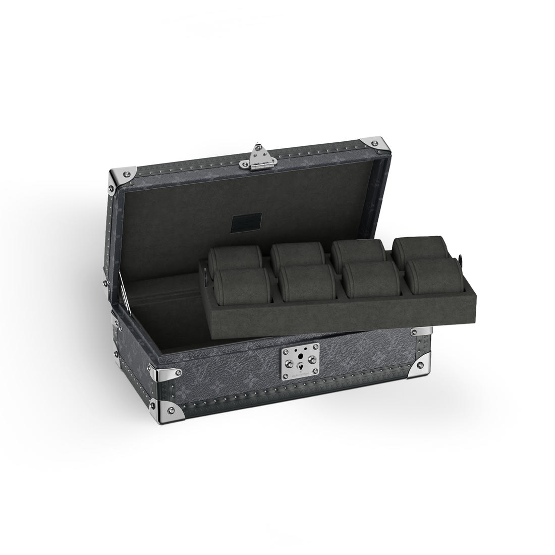 Louis Vuitton Black Luxury 8 Watch Box thumbnail 2