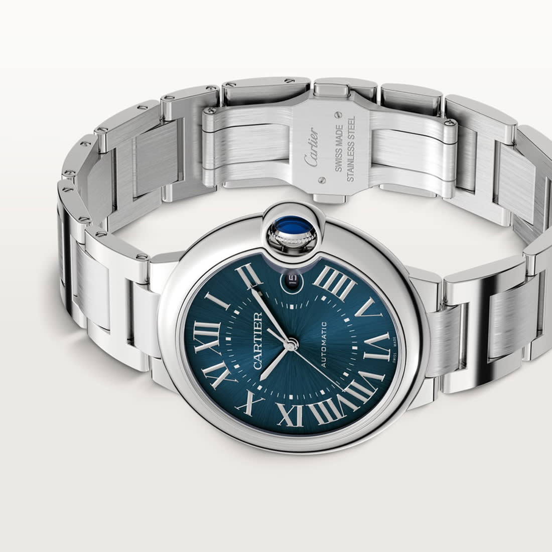 Cartier 40 mm, Automatic Mechanical Movement Ballon Bleu Watch WSBB0061 thumbnail 2