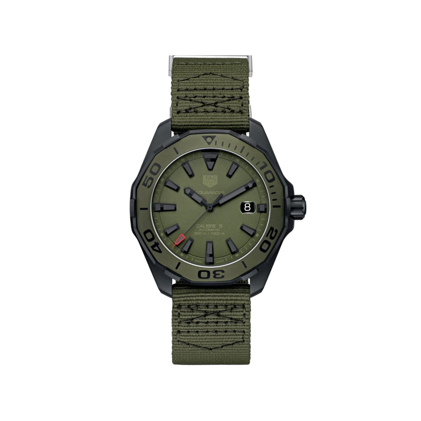 Tag Heuer Automatic Aquaracer MM0366 Titanium Watch WAY208E.FC8222