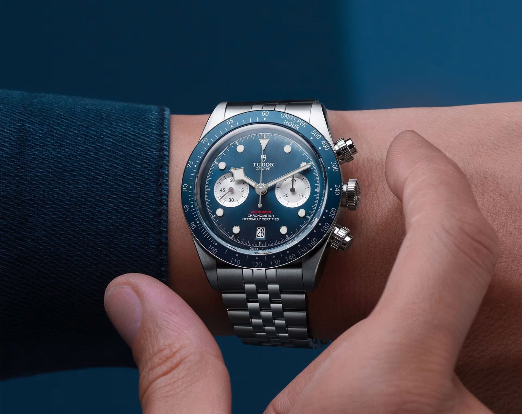 Tudor Black Bay Chrono Blue Dial Premium Watch M79360B-0002 thumbnail 7