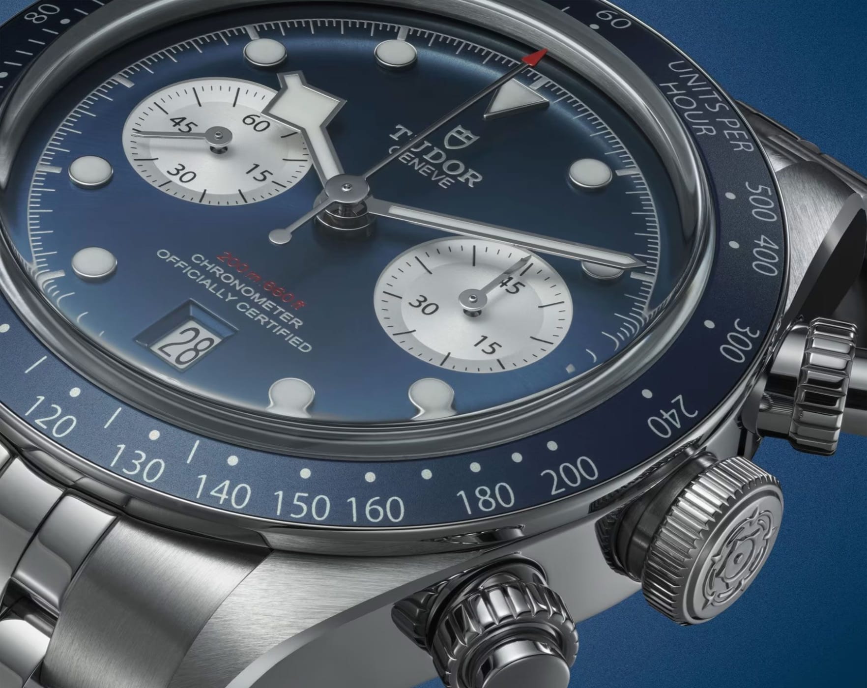 Tudor Black Bay Chrono Blue Dial Premium Watch M79360B-0002 thumbnail 2