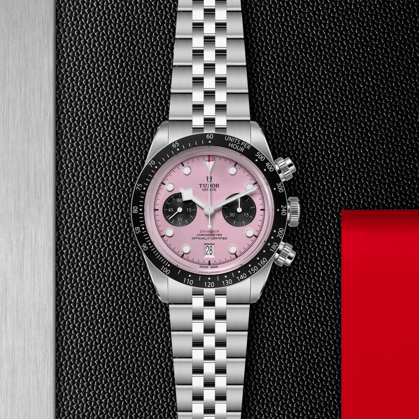 Tudor Black Bay Chrono Pink Dial Premium Watch M79360N-0019 thumbnail 5