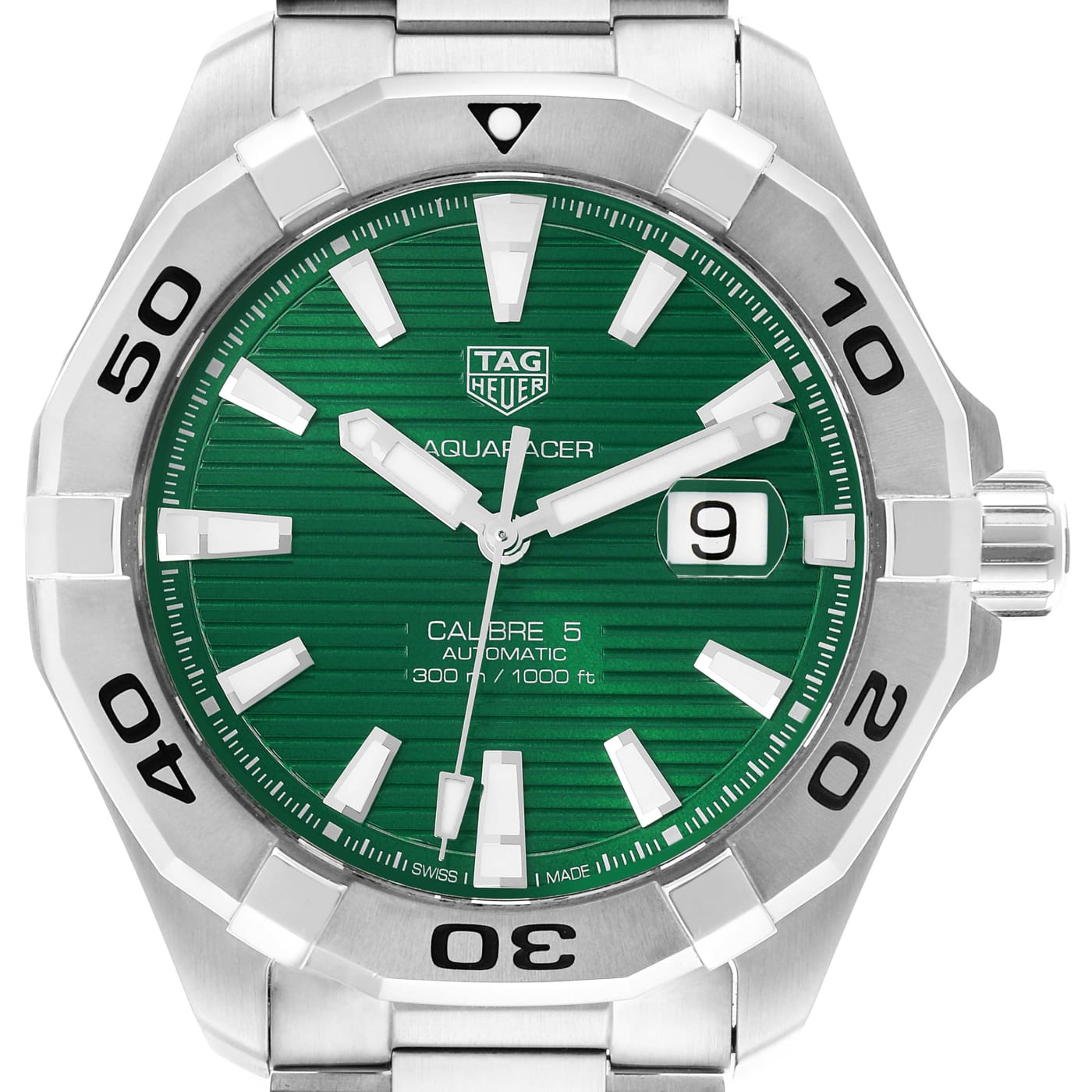 Tag Heuer AquaRacer Men's Silver Stainless Steel Watche WAY2015.BA0927 thumbnail 3